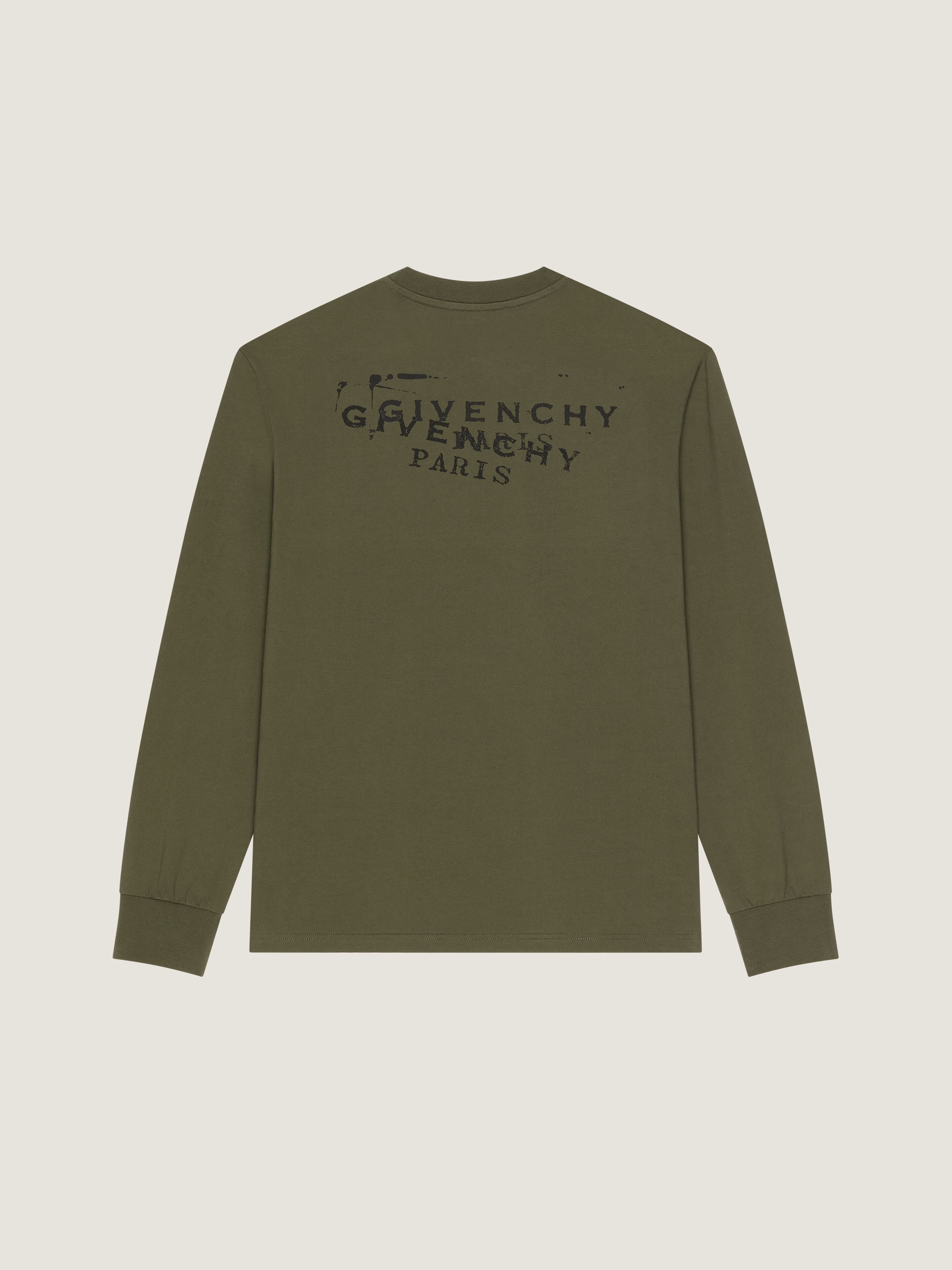 T-shirt in cotton with GIVENCHY Stamp print